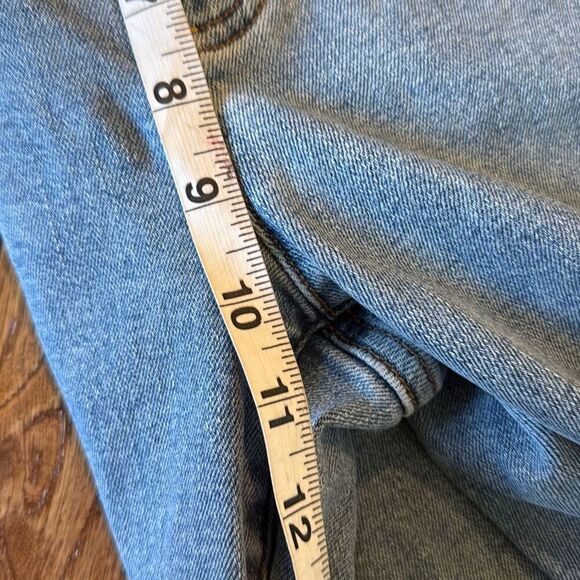 Lands End high rise stovepipe straight ankle jeans size 8 - Picture 5 of 12